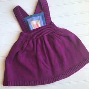 New Tea Collection size 6-9 months sweater dress